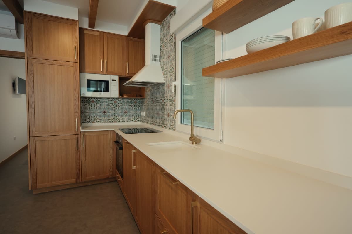 Cocina totalmente equipada de Villa Platas en O Grove